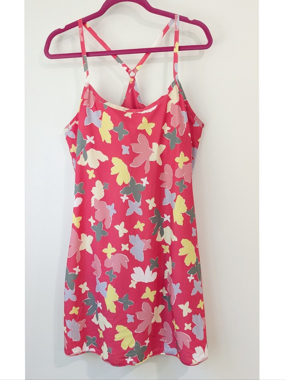 NEW Outdoor Voices The Exercise Dress In Butterfly Print